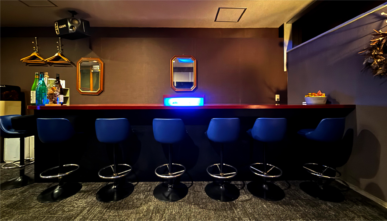 Pub Bloomのカウンター席