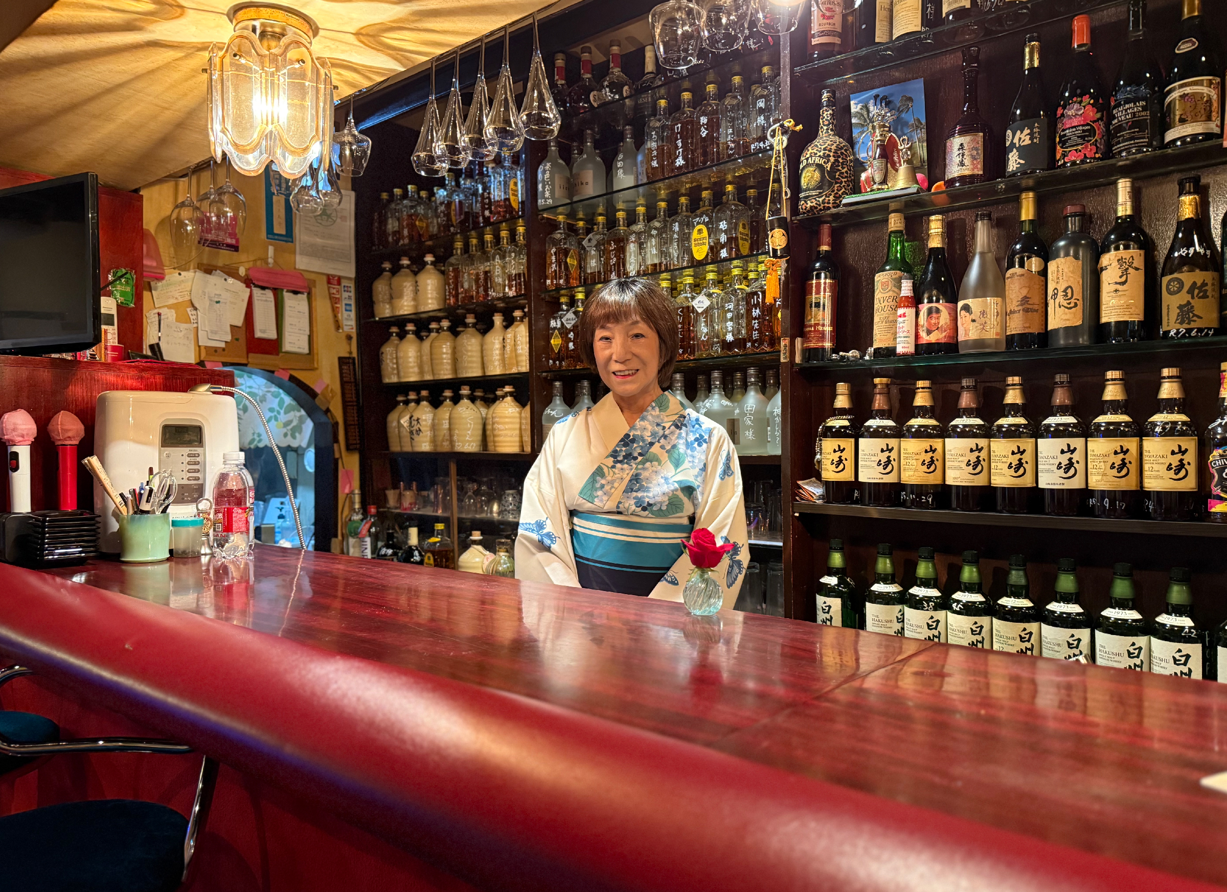 スナック メルヘンの店内