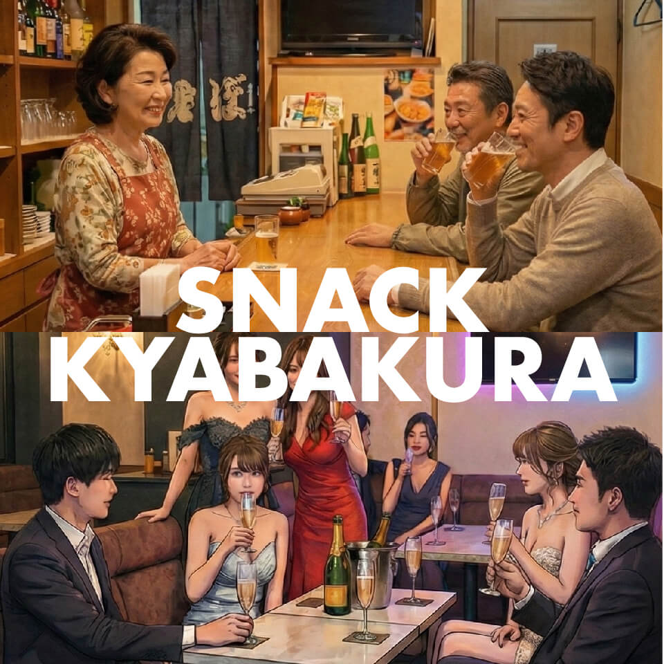 スナックとキャバクラの違いとは？接客・料金・営業許可を比較
