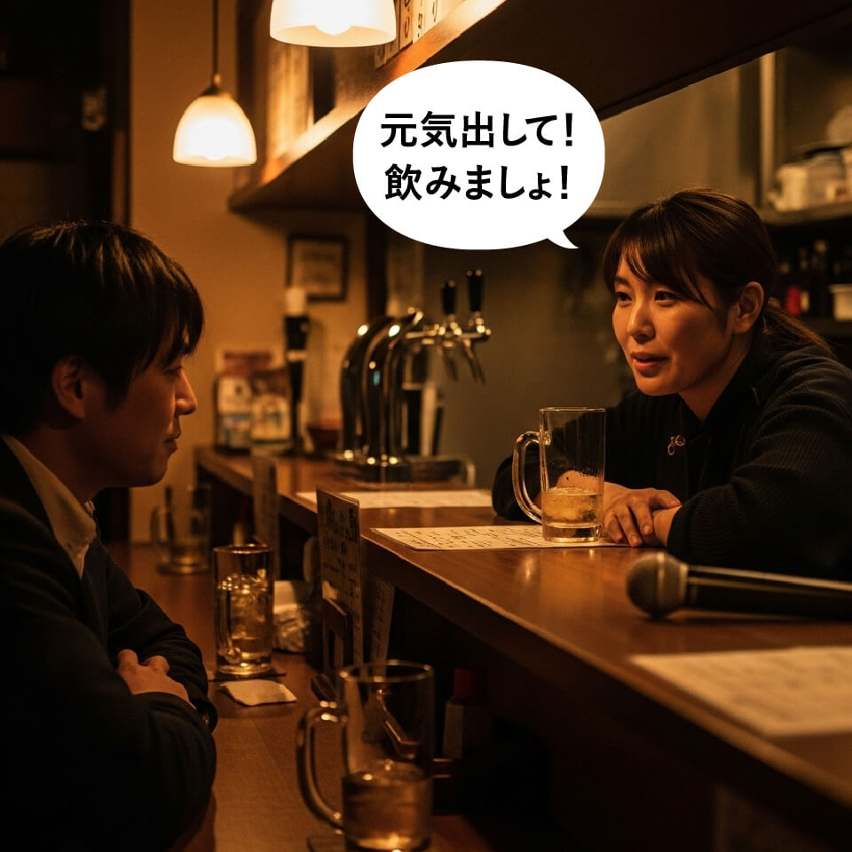 ママの一言に救われる夜｜スナックで生まれる心の癒やし