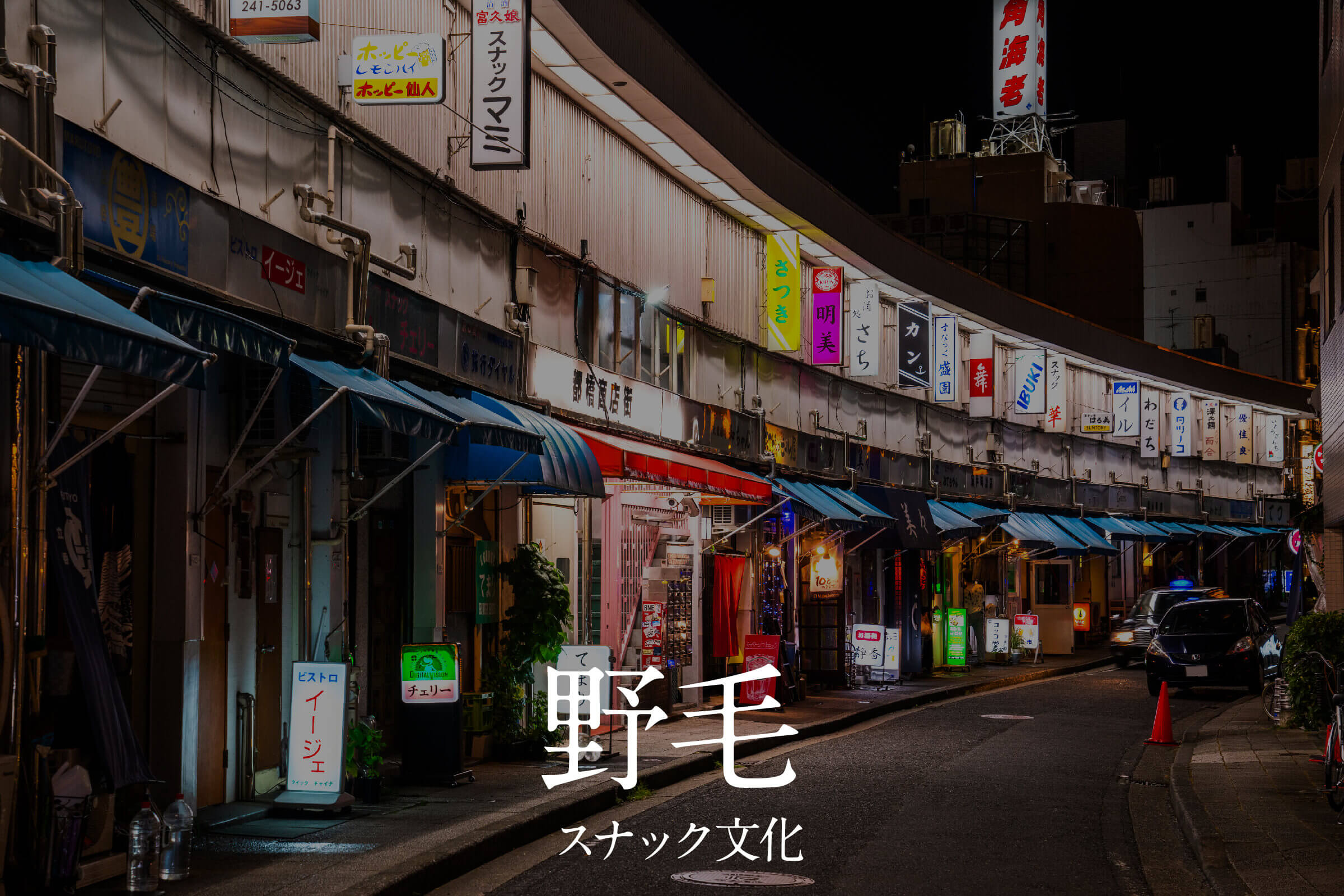 野毛スナック文化まとめ｜昼から夜まで人が交差する“大人の社交場”の歩き方