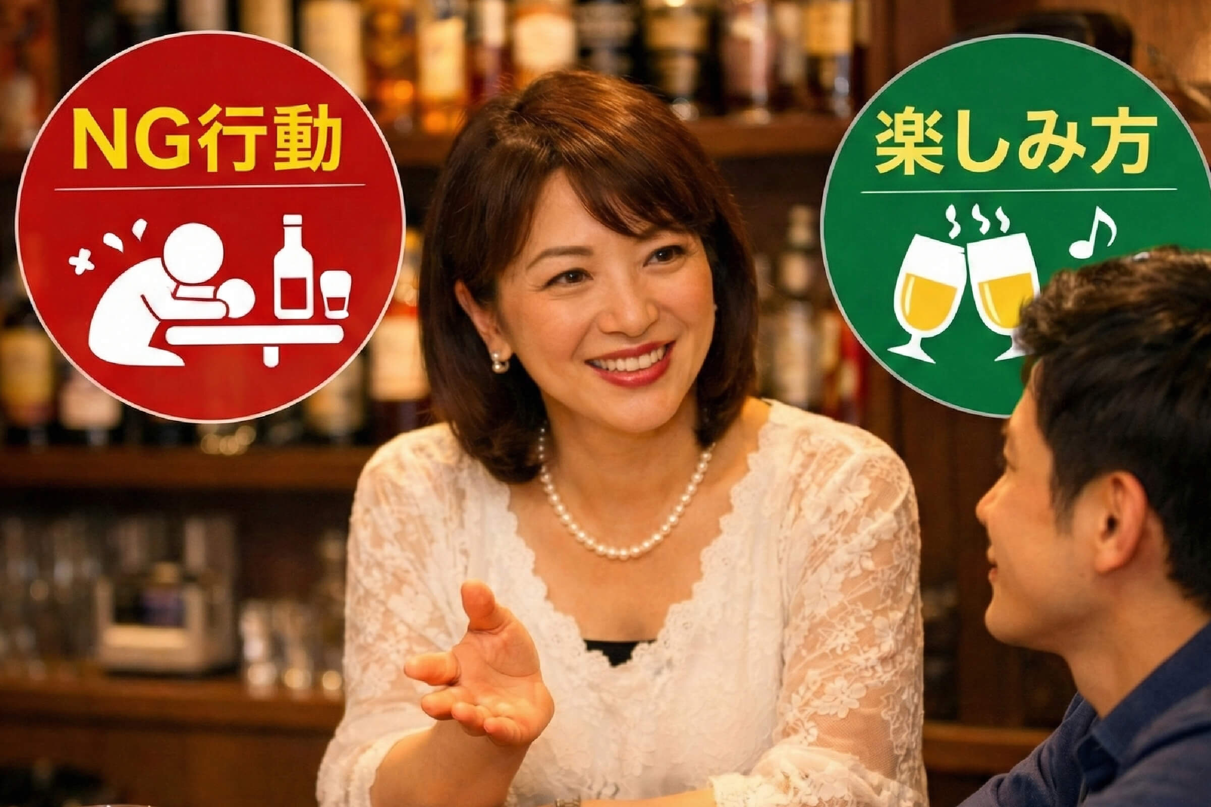 スナック初心者が失敗しないためには？NG行動と楽しみ方の秘訣