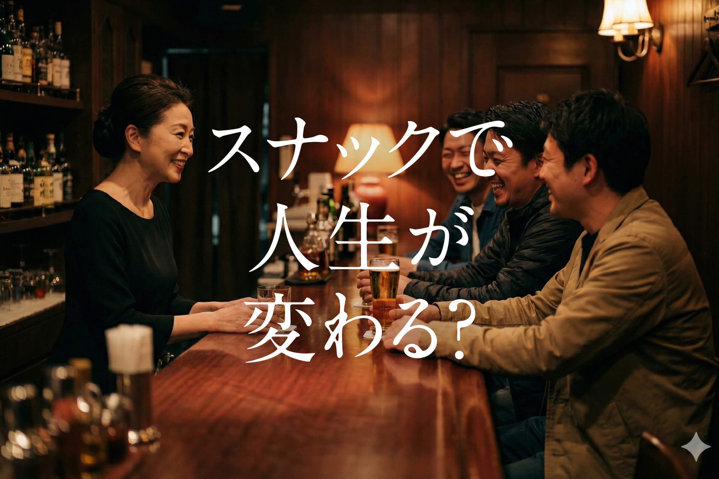 スナックの出会いで人生が変わる？｜絆が生まれる夜の社交場