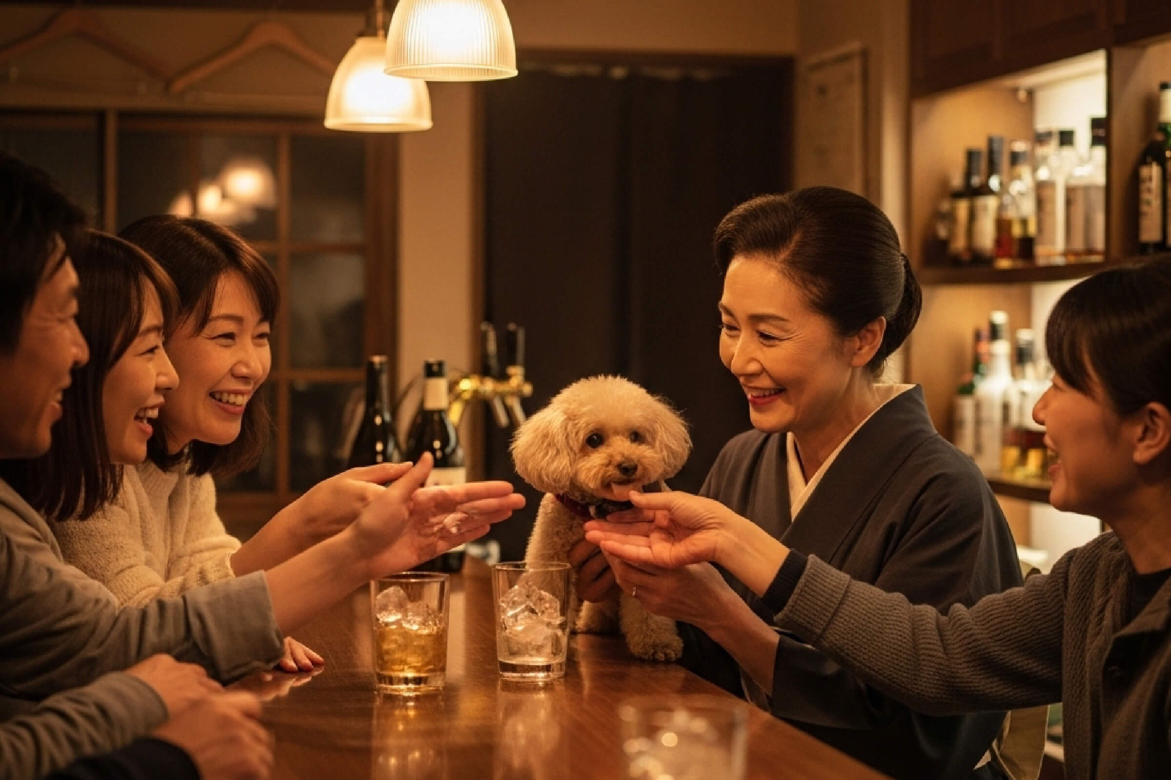 ママの飼っているペットが顔を出す日