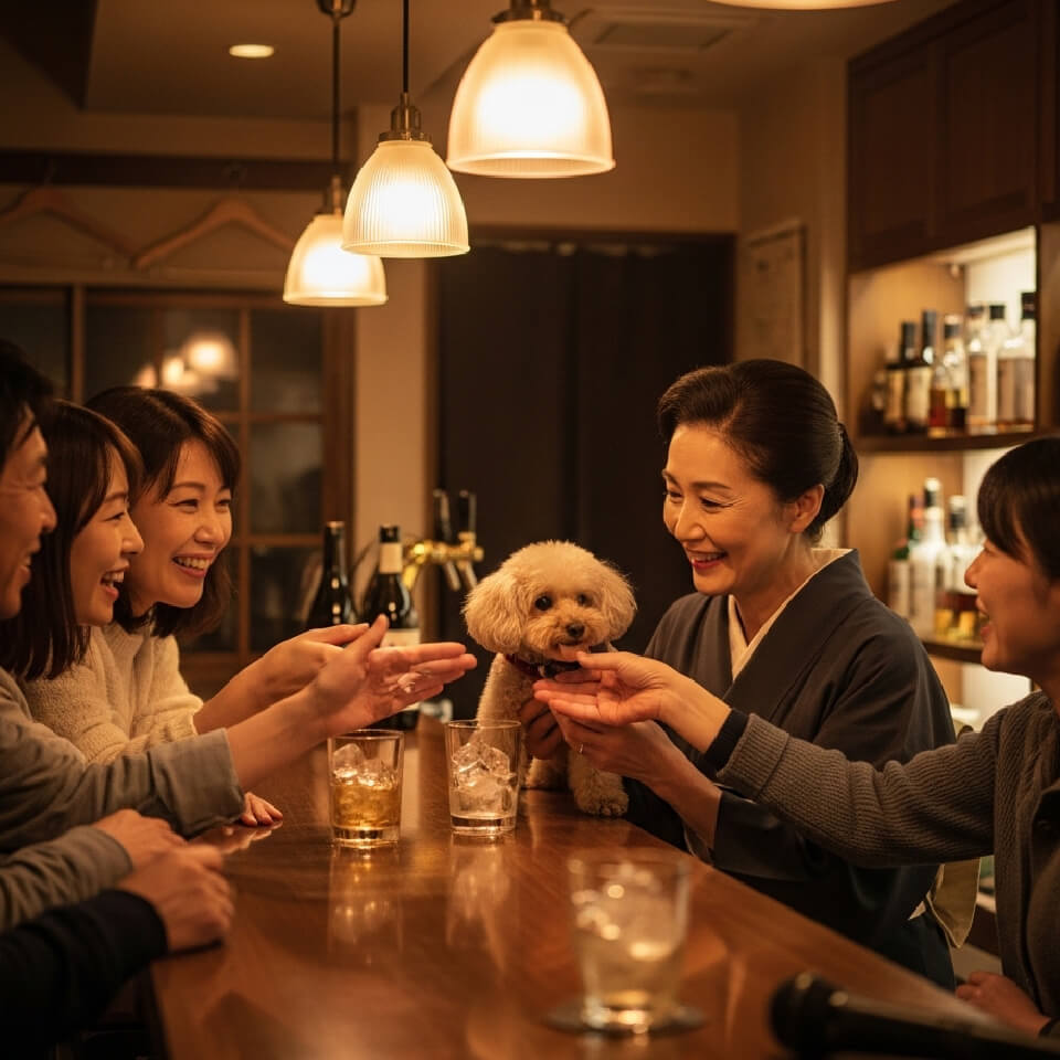 ママの飼っているペットが顔を出す日
