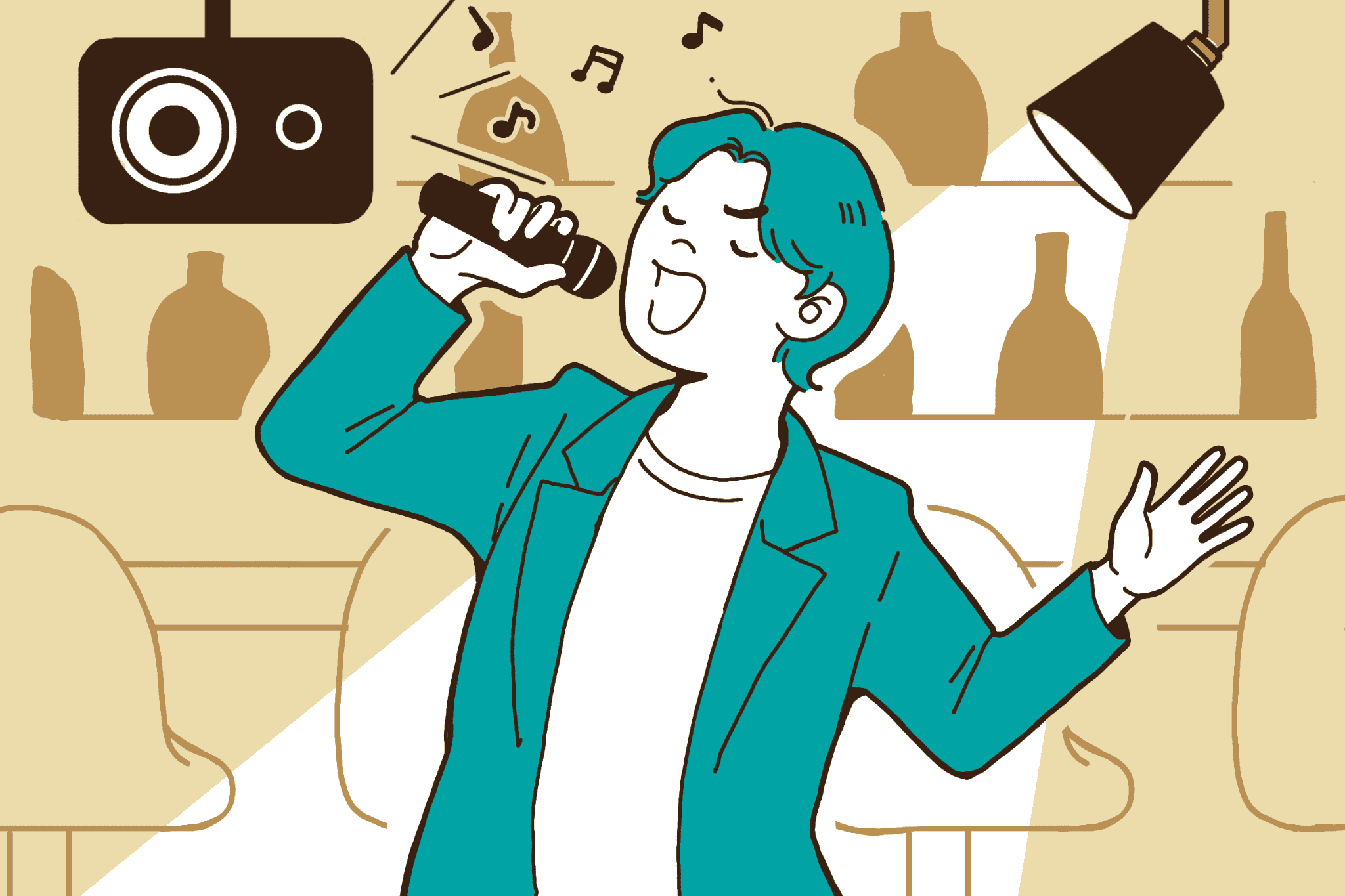 照明と音響が生み出すスナック空間の魔力｜居心地と盛り上がりの秘密
