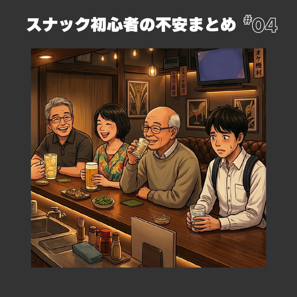スナック初心者の不安まとめ④｜常連コミュニティに馴染める？