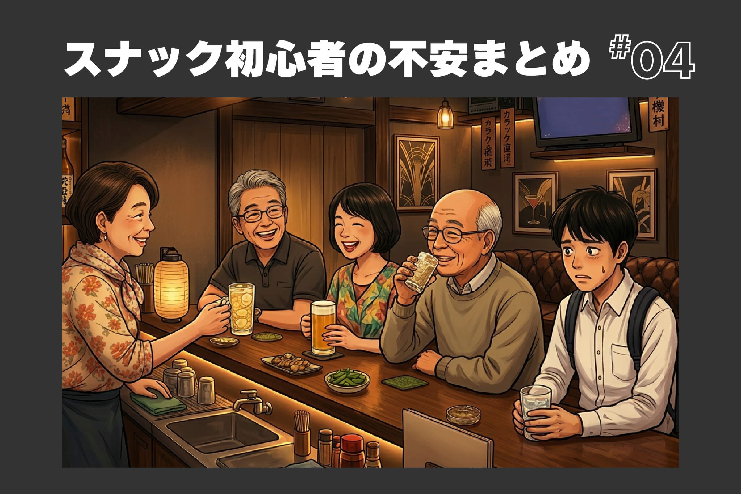 スナック初心者の不安まとめ④｜常連コミュニティに馴染める？
